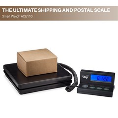 Smart Weigh Digital Postal Shipping Scale, 110lb/50kg to 0.1oz/2g Precision,