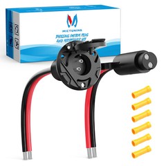 MICTUNING Trolling Motor Plug and Receptacle 12-24V 8 AWG Socket for Marine Boat