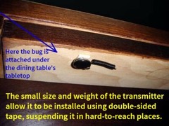 Mini Spy Audio Bug – 300m Wireless UHF Transmitter, Hidden Mic, Made in Israel