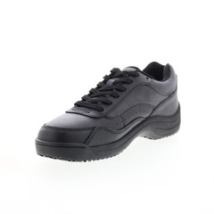 Skidbuster Oxford Slip Resistant S5075 Womens Black Wide Work & Safety Shoes