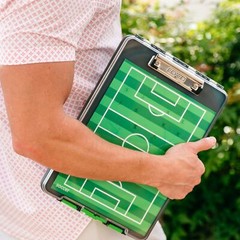 Dexas 5717-802 Clearview Clipcase clipboard Green 13.75 X 9.5 Inch