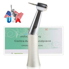 NSK Style Dental Slow/Low Speed Push Contra Angle Handpiece Fit FG 1.6mm Burs