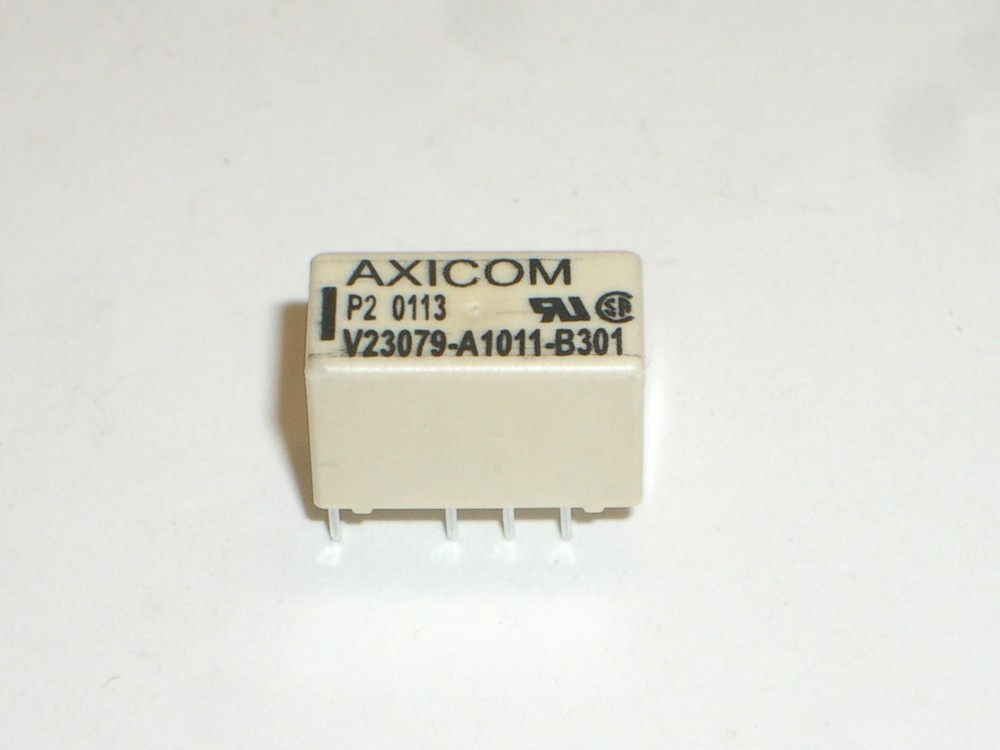 MPJ 31101RL AXICOM V23079-A1011-B301 4.5-5VDC DPDT 2AMP RELAY
