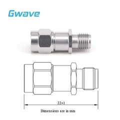 DC Block on Inner Conductor SMA Male to SMA Female (10 MHz – 18GHz)