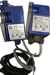 Datalogic CBX100 Connection Box – Lot of 2 with Interconnect Cable