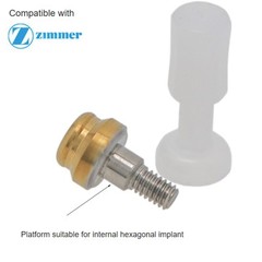 Locator abutment Fits Zimmer Biomet TSV 4.5mm internal hex connection implants