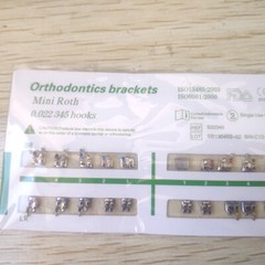 10 kit dental orthodontic mental bracket brace mini roth 022 345 hooks 20pcs/kit