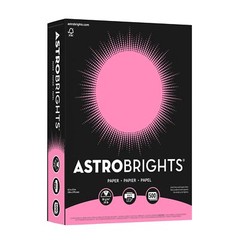 Bright Color Paper Neenah Astrobrights® Letter Paper Size 24 Lb FSC® Certifie…