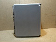 New Hoffman A-1086CHSCFG Fiberglass Enclosure Cabinet Box 10″ x 8″ x 6″