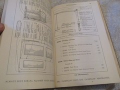 Vintage OEM Factory CATERPILLAR CAT Parts Book Catalog 12 Motor Grader Gasoline