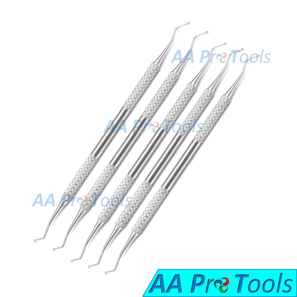 Endodontic Spoon Excavator #18 D.E Restorative Composite Dental Supplies X5