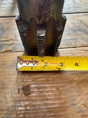 Vintage Morse Pipe Tap 2-1/2″ Taper No. 1115 Die American Standard Metalwork