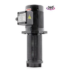 1/8HP Filtered Coolant Pump 8180 shaft 180mm 7″, 1 Phase 110/220V, Bore 1/2″ NPT