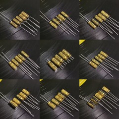 10pcs Nichicon FG Fine Gold Hi-Fi Audio Electrolytic Capacitor 0.33-100uF 25-50V