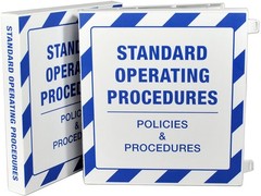 Industrial Standard Operating Procedures SOP Storage Case Metal Binder Rings