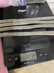 TIN LEAD SOLDER BAR “SUPER” 1/2 INCH X 9 To 16 In. 4 Bars 1 Lb 13Oz