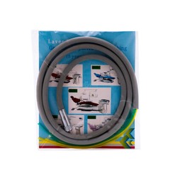 1 PCS Dental Silicone Tube Hose Tubing 2/4 Hole Handpiece Tubing Straight Tubing