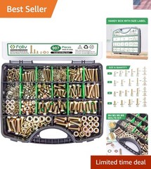 Complete 907pc Grade 8.8 Alloy Steel Bolt Set – Organized Tool Box Included