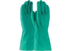 PIP Assurance Green Nitrile Gloves Unsupported Diamond Grip XL 12 Pair/Pack