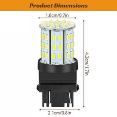 4 pcs high power & high brightness 3528 SMD LED chips DC 12V Set