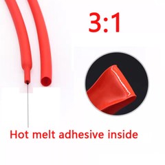 Dia 1.6mm~65mm Heatshrink Tube 3:1 Heat Shrink Tubing Wire Waterproof Glue Lined