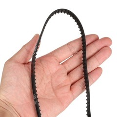 5pcs 200XL 037 Timing Belt 100 Teeth Rubber Geared Cogged Belt, 0.20″ Pitch