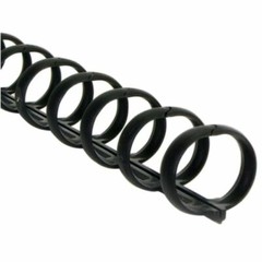 GBC® ZipBind® Binding Spines, 1/2″, 85-Page Capacity, Black, Pack Of 10