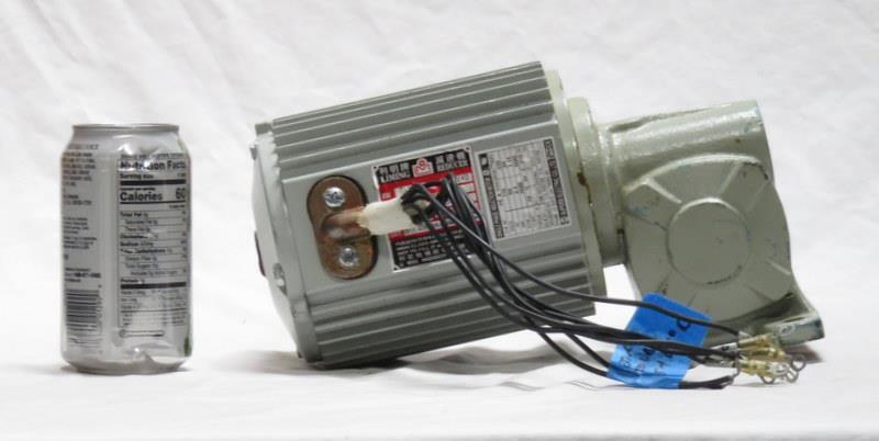 Superb Electric Single Phase Induction Motor 1/4 HP 1680 RPM Gearmotor Viking B2