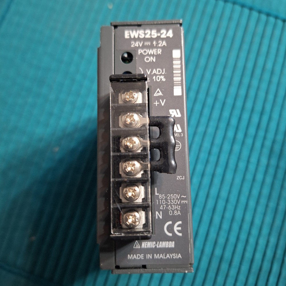NEMIC LAMBDA Power Supply EWS25-24 24V 1.2Amp USED in good condition