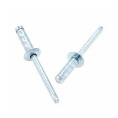 3.2mm 4mm 4.8mm 6.4mm Multi Grip POP Rivet Dome Head Blind Rivet Zinc Plated
