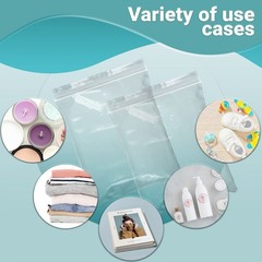 1000 Zip Lock Bags Clear 8 x 10 Ultra Thick Seal Top