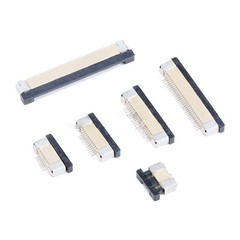 FFC/FPC Connector Pitch 1mm Top Bottom Clamshell Contact 4Pin – 32Pin