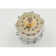 6P5T 6 Pole 5 Throw 3 Deck Band Channel 9.7MM Rotary Switch Selector HOT