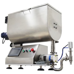 10-50000ml Rotary Pump Filling Machine Liquid Paste Filler 80L Mixing Hopper110V