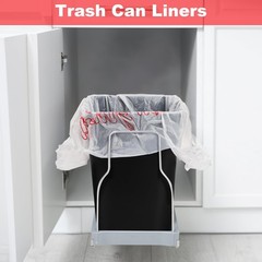500 Count Thank You Bags Reusable Grocery Bag – 13 x 7 x 21 Inch Plastic T-Sh…