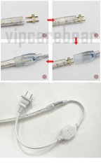 1M-50M 3014 110V HighVoltage 120LED/M Strip Light NWhite DYellow Red Blue White