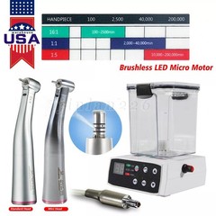 NSK Ti-MAX X95L Type Dental 1:5 Fiber Optic Contra Angle Handpiece LED Turbine