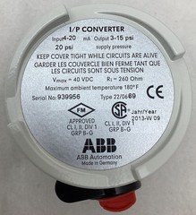 Abb TEIP11-PS Industrial I/P Signal Converter 4-20ma 3-15psi
