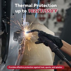 ARCCAPTAIN 2PC Welding Blanket, 1022°F Heat & Fire Resistant Fiberglass Blankets