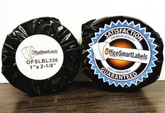 OfficeSmartLabels ~ 1″ x 2-1/8″ (30336) Labels ~ (2 Rolls x 500 Per Roll)