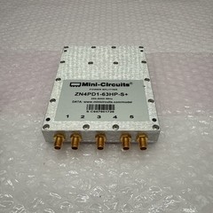 Mini-Circuits ZN4PD1-63HP-S+ 250-6000 MHz POWER SPLITTER