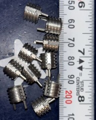 10 X RECOIL 10-32 Keyserts Keylocking Threaded Inserts 10-32 X 3/8-16 74607 X 10