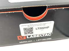 LabelTac LT202HP Pro Model High Perf. 10 Year Vinyl Label 2″ x 150′ Roll, White