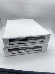 White Copy Paper 8 1/2 X 11, 500 Sheets Each Total 1000, 92 Brightness – 2 Pack