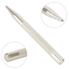Knurled Centre Center Punch Metal Hardened Carbon Steel Spot Dot 94mm 3.7 Tools