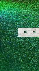 Emerald Green Glitter Film Sign Plotter Vinyl Film
