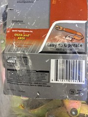 Safety Works Manual Rope Grab With Lanyard, Connector, 6ft. 900 lbs {H}