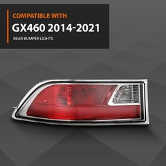 LED Inner Tail Light Rear Brake Lamp Left LX GX460 2014-2021 81681-60120 Red