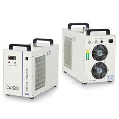 CW3000 5000 chiller water pump circulating water tank CO2 laser cutting machine