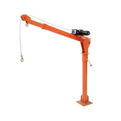 1100 LBS Hydraulic Truck Crane 360° Swivel Hitch Mounted Crane Truck Bed Lift